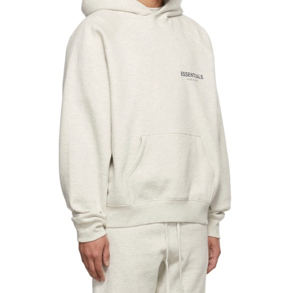 ✅ SOLD (23) NWT UNISEX Fear of God Essentials OATMEAL or OFF WHITE Small - Picture 2 of 5